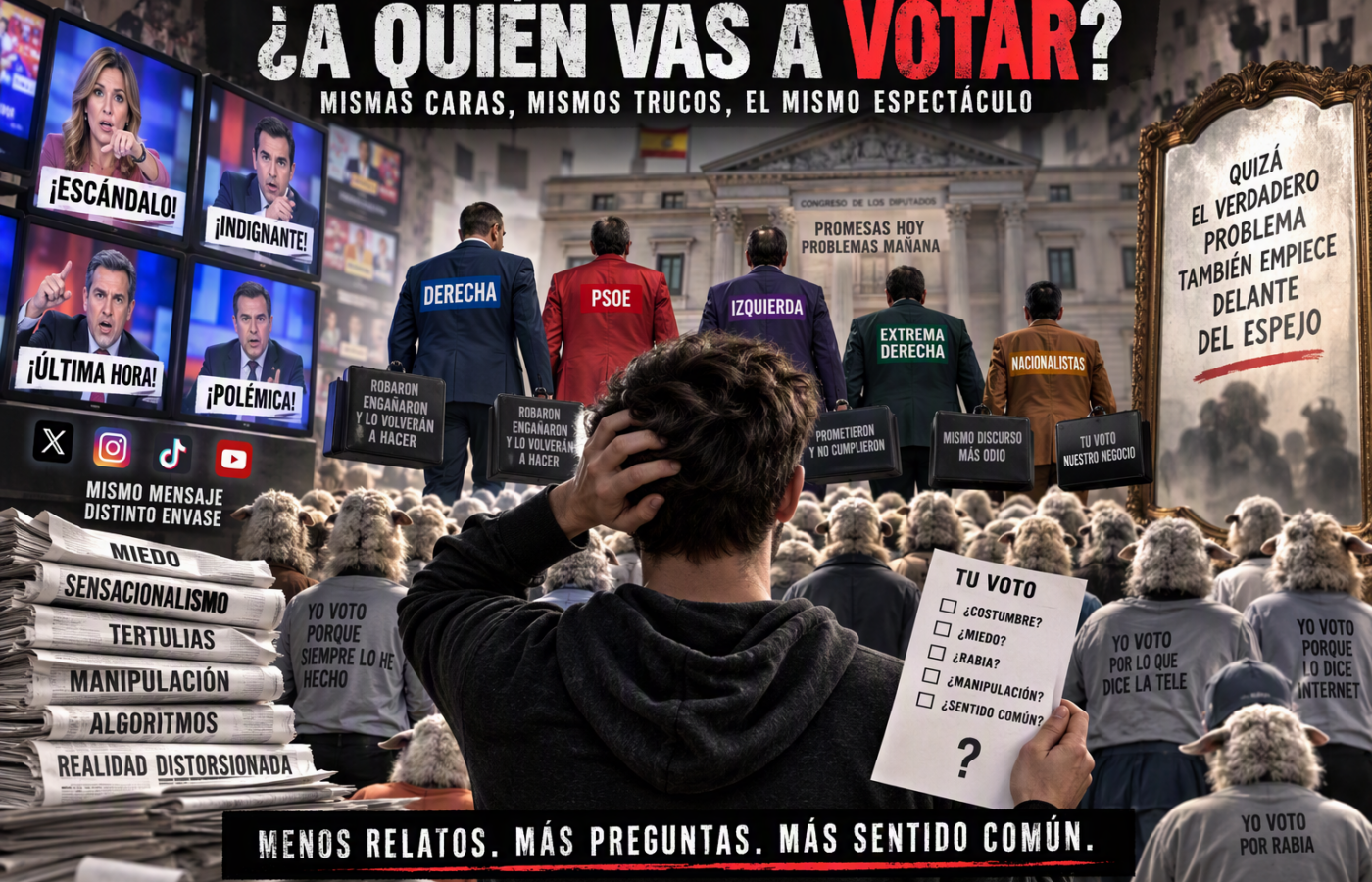 #2: ¿A quién vas a votar? ¿Seguro?